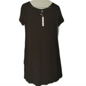 Womans tshirt flowy dress